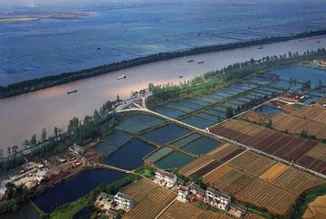 高邮湖，中国江苏省的淡水湖泊