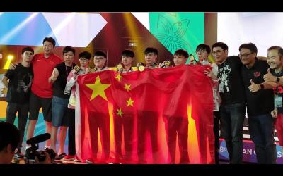 英雄联盟亚运会决赛：中国vs韩国激战四局，中国队夺金！